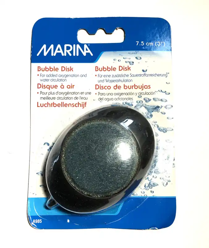 Marina Bubble Disk Ausströmerstein 7,5 cm Direkt Vom Hersteller